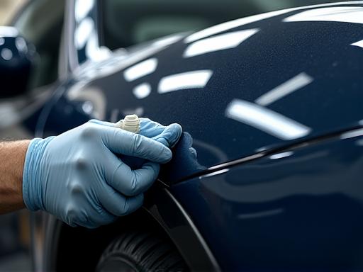 Ceramic coating application